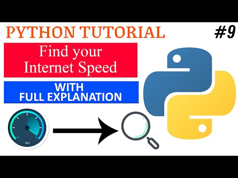 Python Program Find Internet Speed