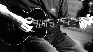Acoustic Blues Lesson Lightnin&#39; Hopkins style - Hoodoo Blues