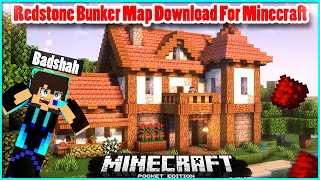 How To Download Redstone Bunker Map In Minecraft P