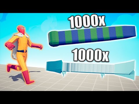 1000x OVERPOWERED SNAKE & ICE ARCHERS vs UNITS - TABS | Totally Accurate Battle Simulator 2024