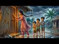 Four Orphans On A Stormy Night In Search Of Shelter Ghibli Studio ASMR