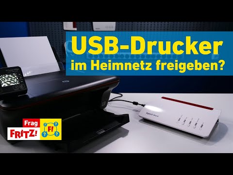 Share a USB printer in your home network? | Ask FRITZ! 96