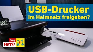 USB-Drucker im Heimnetz freigeben? | Frag FRITZ! 96