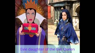 Disney's descendants the kids and their parents