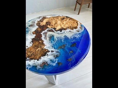 Artık Ağaçlardan 10.000$ Değerinde Epoksi Masa-How to Make a $10,000 Epoxy Table from Leftover Trees