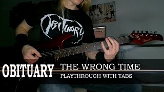 Download lagu Obituary - The Wrong Time (guitar playthrough with tabs) mp3