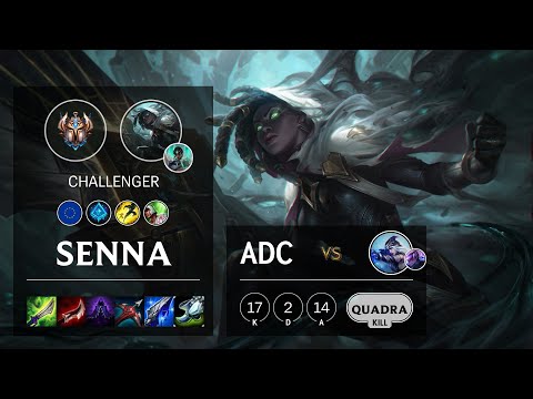 Senna ADC vs Ashe - EUW Challenger Patch 10.14