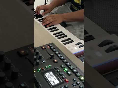 Working some grooves with the Octatrack and Elka-X #elektron #octatrack #elkaX #cherryaudio