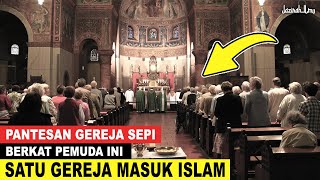 Download lagu MASYA ALLAH | Satu Gereja Jadi Mualaf Karena Pemuda Muslim di Amerika Ini mp3