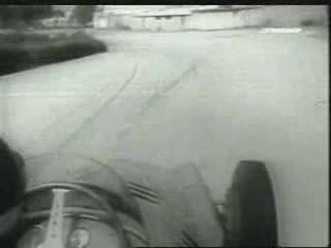 f1.juan manuel fangio on board,modena 1957