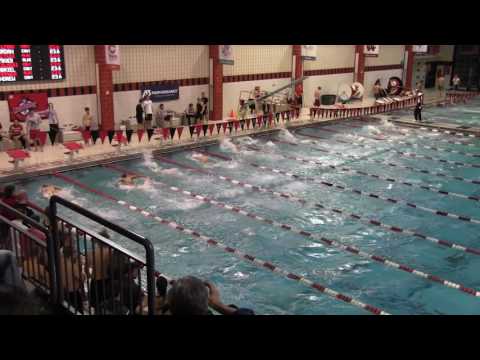 2016 Albion @ Carthage Men 100 Fly Final Deppner Kozycki