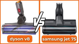 Dyson V8 Vs Samsung Jet 75: Suction Power Test! Best Cordless Vacuum?