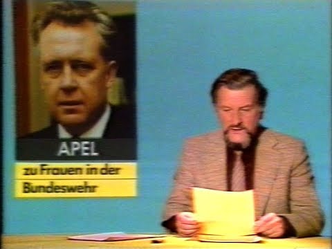 ARD Tagesschau zum Sendeschluss 21.12.1980