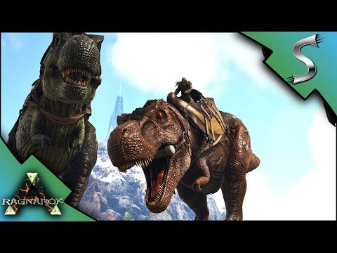 MASS HIGH LEVEL REX TAMING! PREPPING FOR THE REX ARMY! - Ark: RAGNAROK [DLC Gameplay E55]