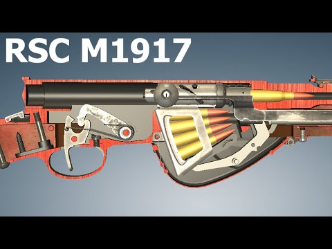 How a French RSC M1917 Rifle Works