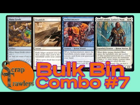 Bulk Bin Combo # 7 - Abdel Adrian + Mana Geode + Archaeomancer + Cloudshift