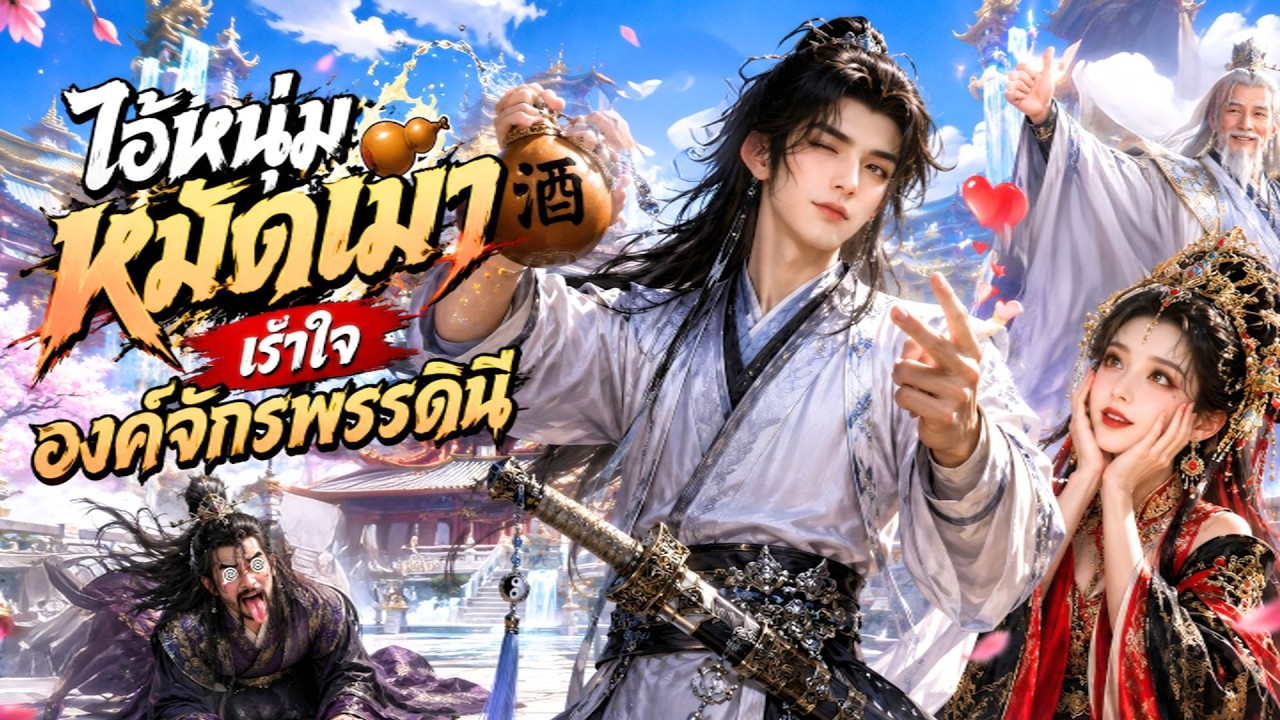 หนุ่มหมัดเมาดื่มสุราจอกเดียวปลุกวิชาเซียน! ปราบจอมมารได้ในดาบเดียว จนจักรพรรดินีปลื้มไม่หยุด