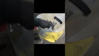 How to use a wet bed/color blender for perfect metallic paint #auto painting