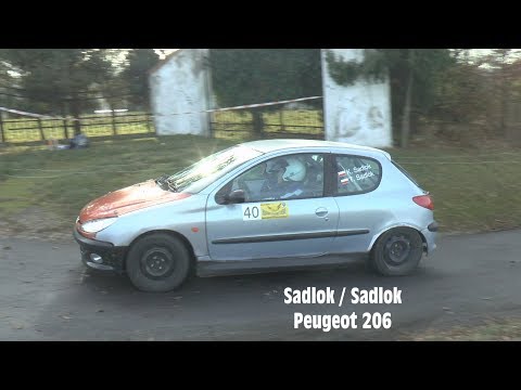 6 Runda RPŚ 2018 - Hażlach - Krzysztof Sadlok / Tomasz Sadlok - Peugeot 206