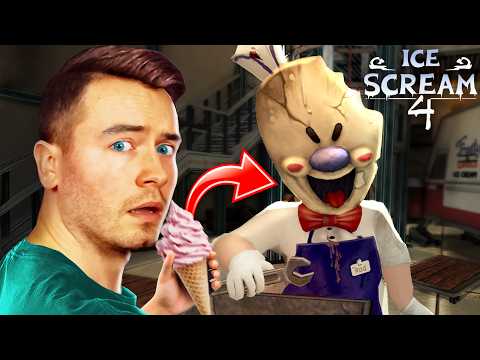 Der ICE SCREAM MAN entführt mich in seine FABRIK!!🍦(Ice Scream 4)