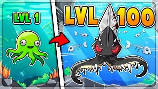 I evolved a COLOSSAL SQUID in Primordialis