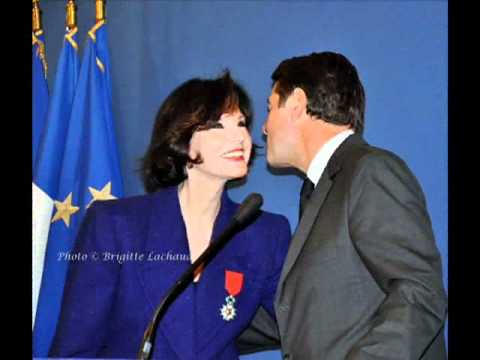 DENISE FABRE RECOIT LA LEGION D'HONNEUR