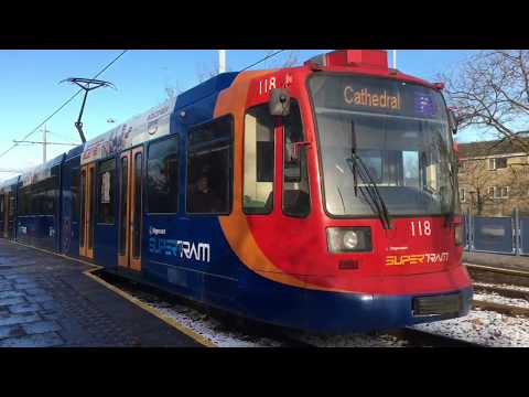 Sheffield Supertram, December 2017