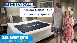 MSC Seascape Interior Cabin 14071 - Hidden Gem with Extra Space!