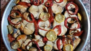 fırında sebzeli palamut buğlama nasıl pişirilir / nasıl yapılır / tarifi