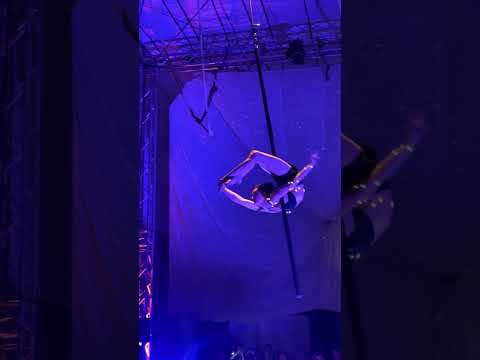 MP Letourneau Firefly Flying Pole Act with Lights