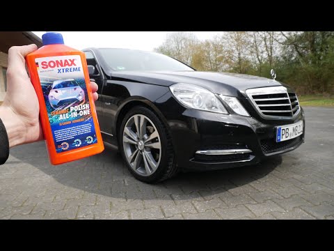 Frühlingsaufbereitung am W212 || Politur mit SONAX Ceramic Polish All-in-One