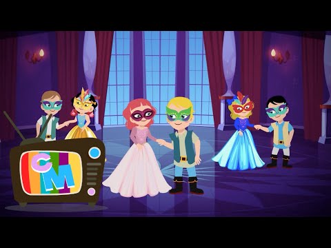 Balul mascat 🎭- Clopotelul Magic - cantece si desene pentru copii