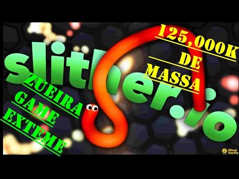 125,000K + RECORDE MUNDIAL DE MASSA GAMEPLAY - SLITHER.IO