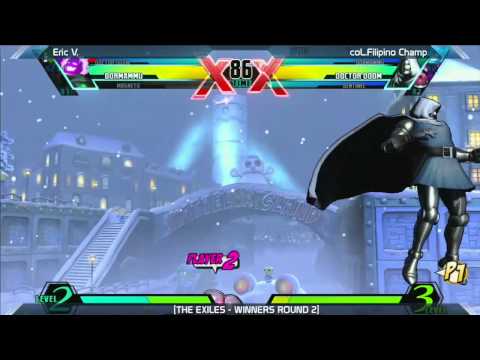 UMVC3: coL.  Filipino Champ vs Eric V. - The Exiles