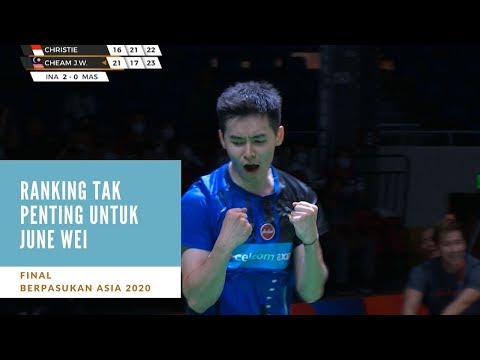 Berpasukan Asia 2020 : June Wei Kental! | Astro Arena