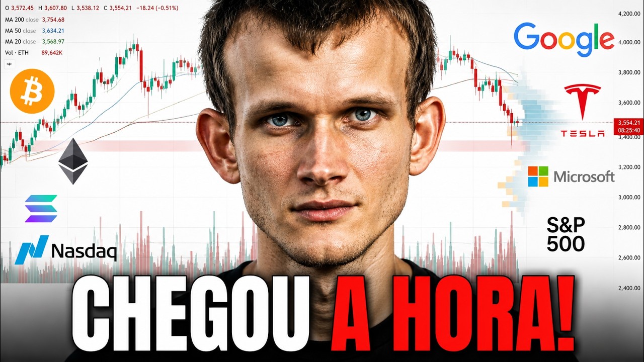 TRADING AO VIVO: CRIPTOS EM QUEDA! CHEGOU A HORA, BITCOIN, SP500, NASDAQ, OURO, FOREX