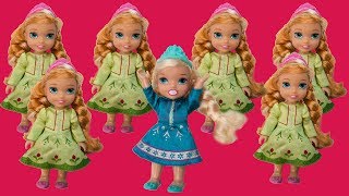 Elsa and Anna toddlers- Too many Annas!