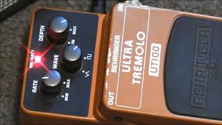 Video thumbnail for Behringer Tremolo UT100 sounds great with muting by Gearfacts