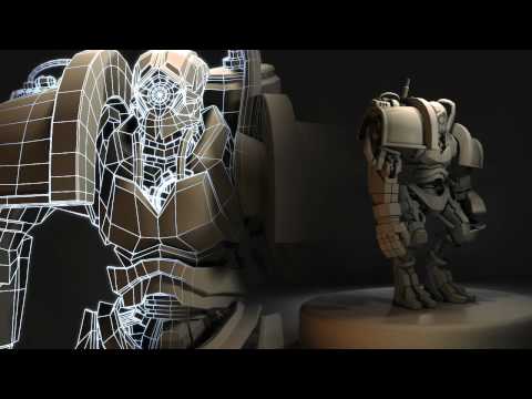 Modelling Showreel 2012 - Johan Lithvall