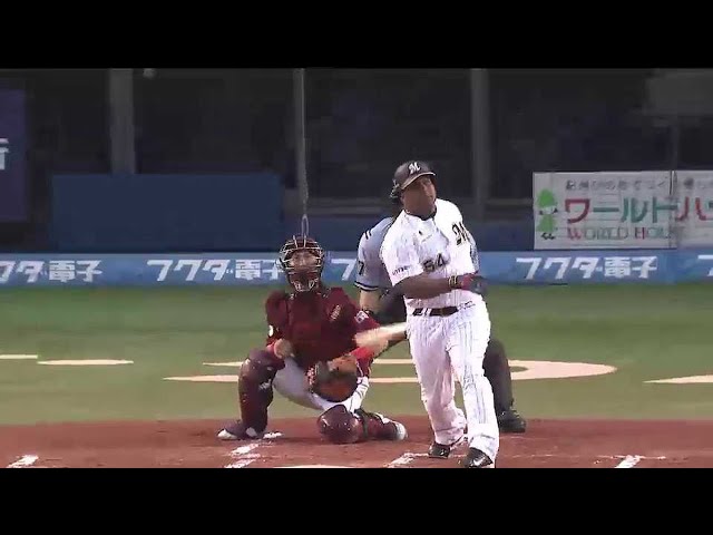 【1回裏】初球を捉えて文句なし弾!! マリーンズ・デスパイネ 11号3ラン!! 2015/6/30 M-E