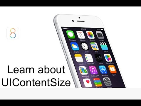 Swift Programming Tutorial - UIFontTextStyle