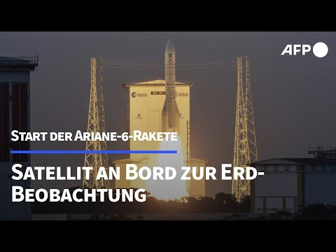 Europäische Rakete bringt Satellit zur Erdbeobachtung ins All | AFP