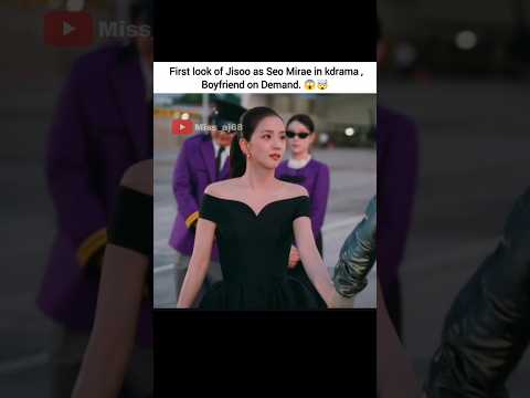 Jisoo first look in upcoming kdrama😱🤯 #jisooo #fypviralシ #ytshorts #blackpink @sooyaaa__