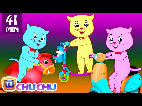 Three Little Kittens Went To The Park – Nursery Rhymes by Cutians™ | ChuChu TV Kids Songs