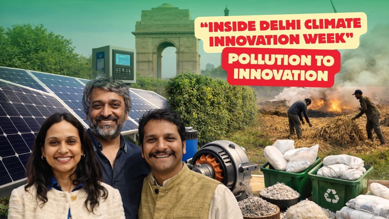 Inside Delhi Climate Innovation Week | Startups Solving India’s Biggest Climate Challenges | TICE TV
