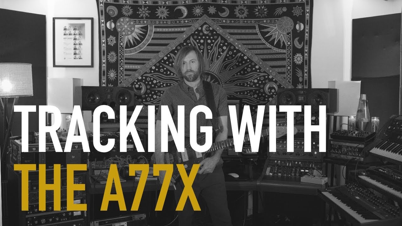 ADAM Audio | Tracking Guitar on the A77X with Producer Sam Kearney