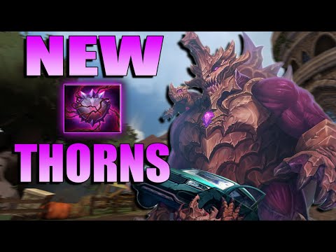 NEW T3 THORNS MAKES KUZENBO UNSTOPPABLE IN SEASON 9 - SMITE Season 9 PTS Slash