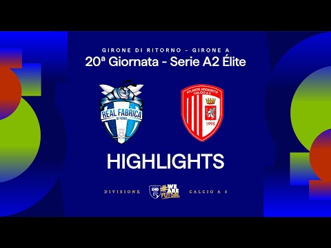 Real Fabrica-Atlante Grosseto 5-3 | Goals and highlights | Matchday 20 | Serie A2 Elite 2025/2026...