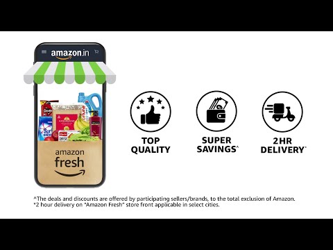 Amazon Fresh– Order Whatever, Do Ghante Mein Deliver