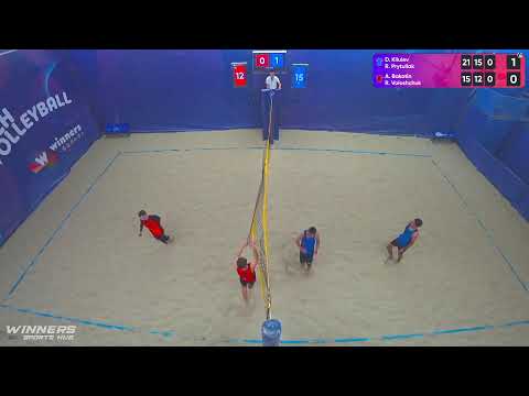 21:35 D. Kliuiev / R. Prytuliak - A. Bakotin / R. Voloshchuk 10.07.2022 | Winners Beach Volleyball